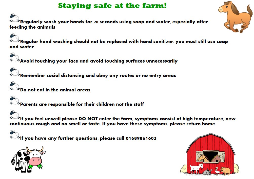 Staying safe at the farm
